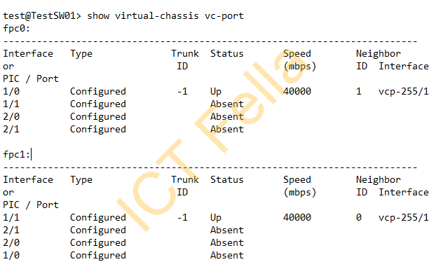 juniper-check-virtual-chassis-vc-port