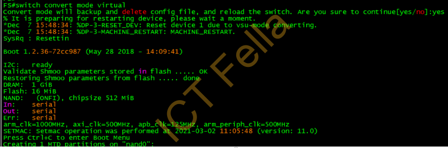 How to configure FS S5810 switch stacking LACP DHCP - ICT Fella