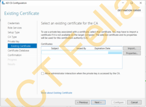 How to Migrate Microsoft Certificate Authority service to Server 2022 ...