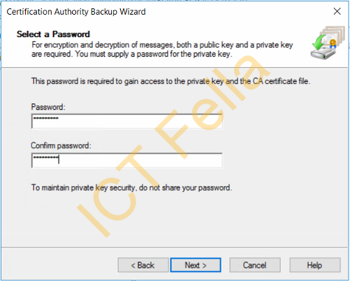 Certificate-authority-backup-wizard-select-a-password