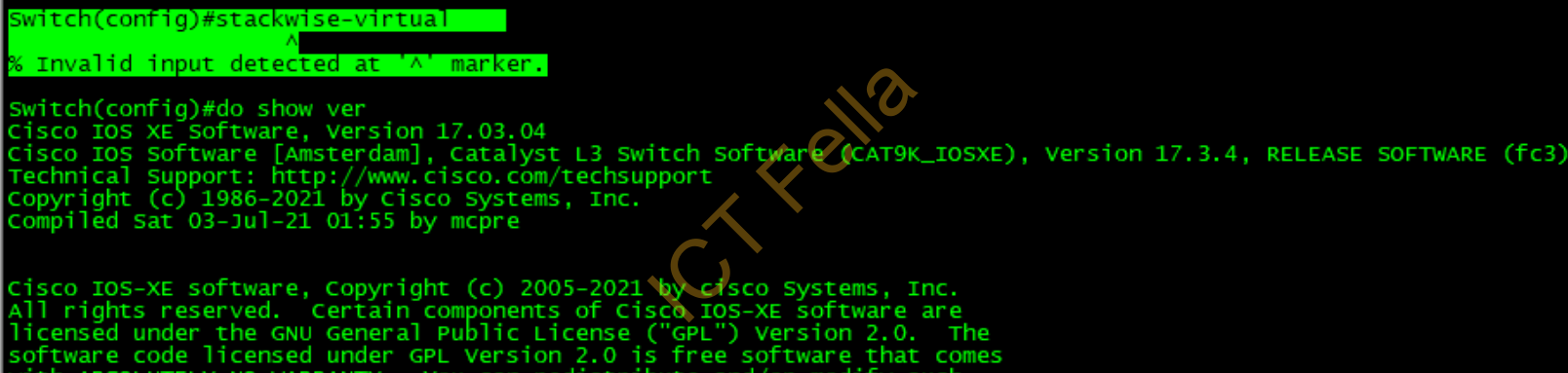 cisco crypto invalid input detected at marker