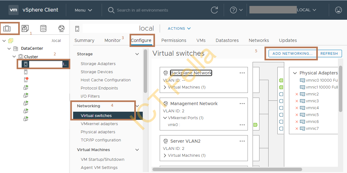 How to Add New VLAN/Port Group in vCenter ICT Fella