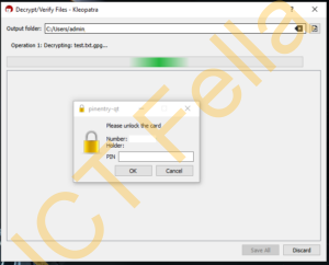 How To Encrypt/Decrypt File Using Yubikey – GPG4Win Kleopatra - ICT Fella