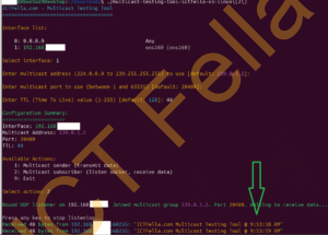 Multicast Test Tool - ICT Fella